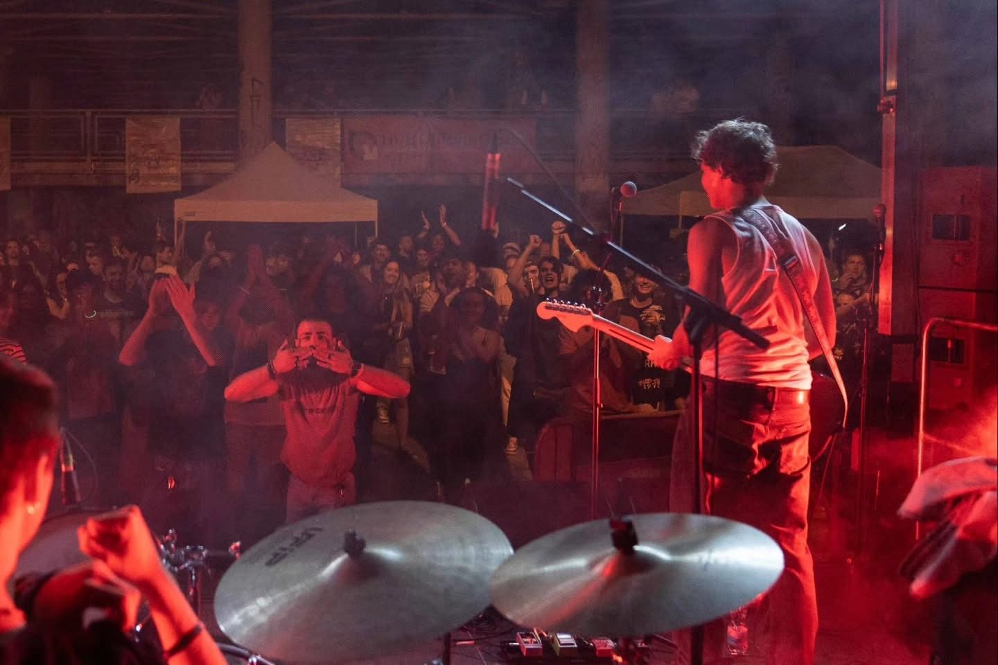 Il pubblico visto dal palco
