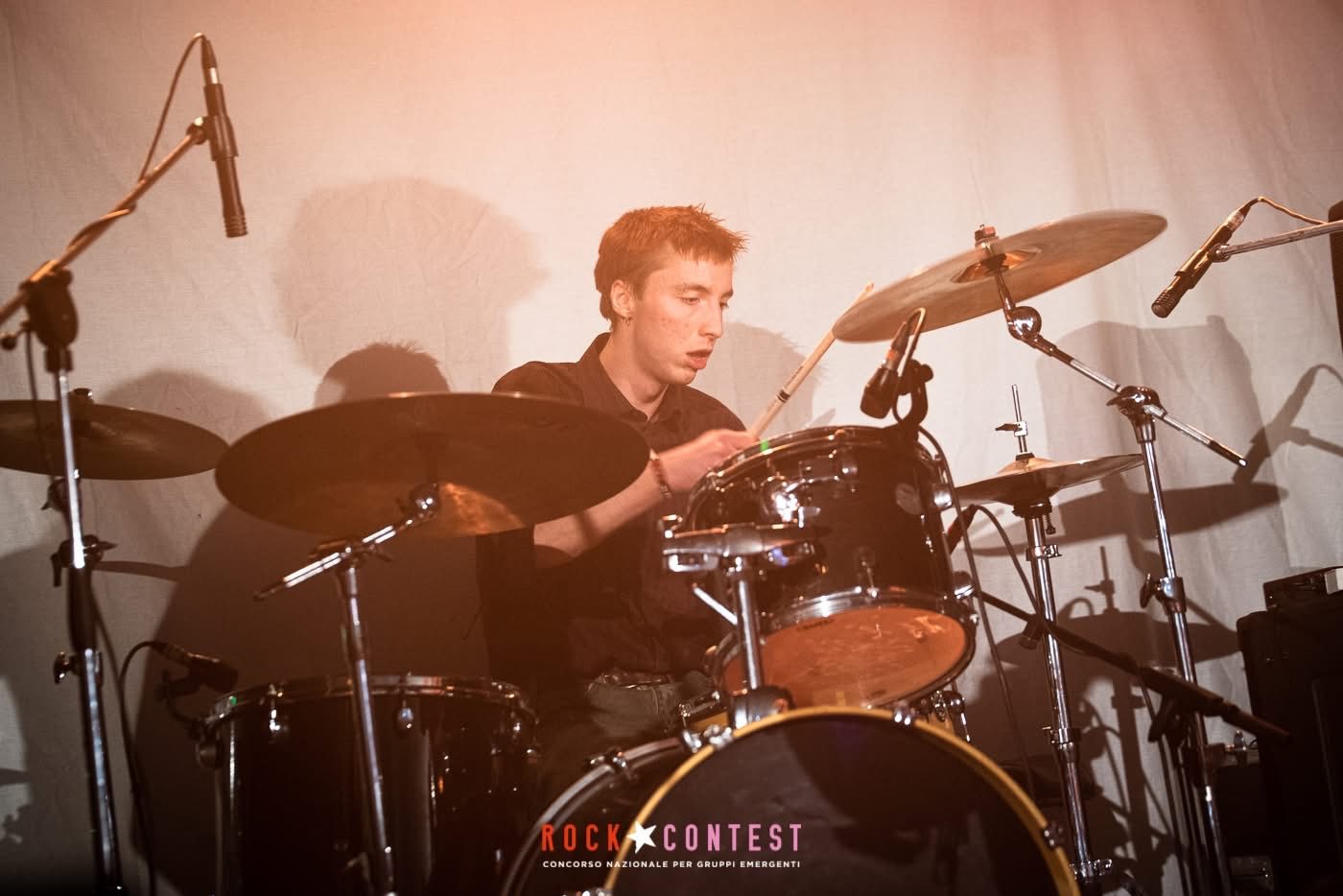 Mathias Plaisier alla batteria